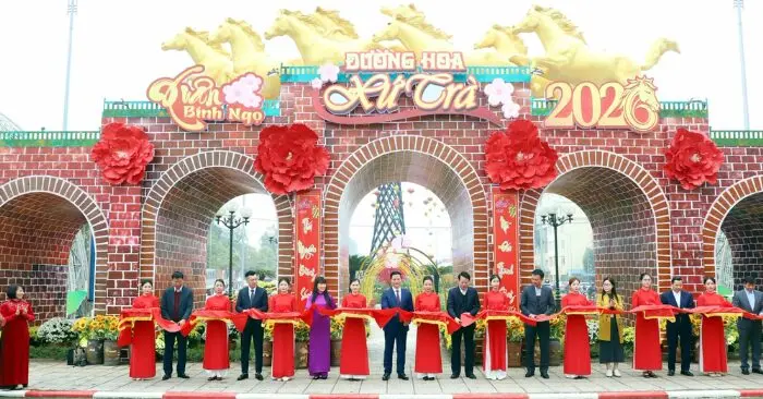 Đường hoa xứ Trà 2026