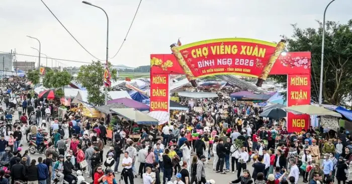 Chợ Viềng Xuân 2026