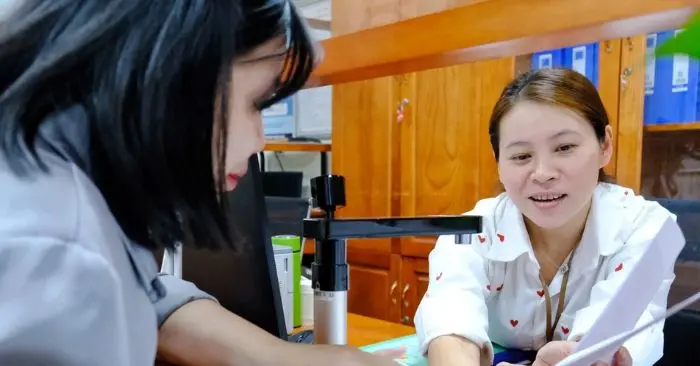 cán bộ tăng cường về xã phường