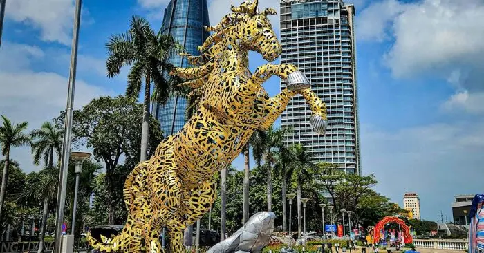 Trang trí Tết Đà Nẵng 2026