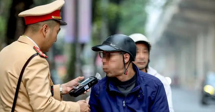 vi phạm nồng độ cồn mùng 1 Tết