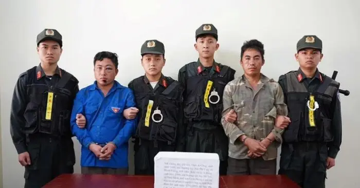 5 bánh heroin Điện Biên