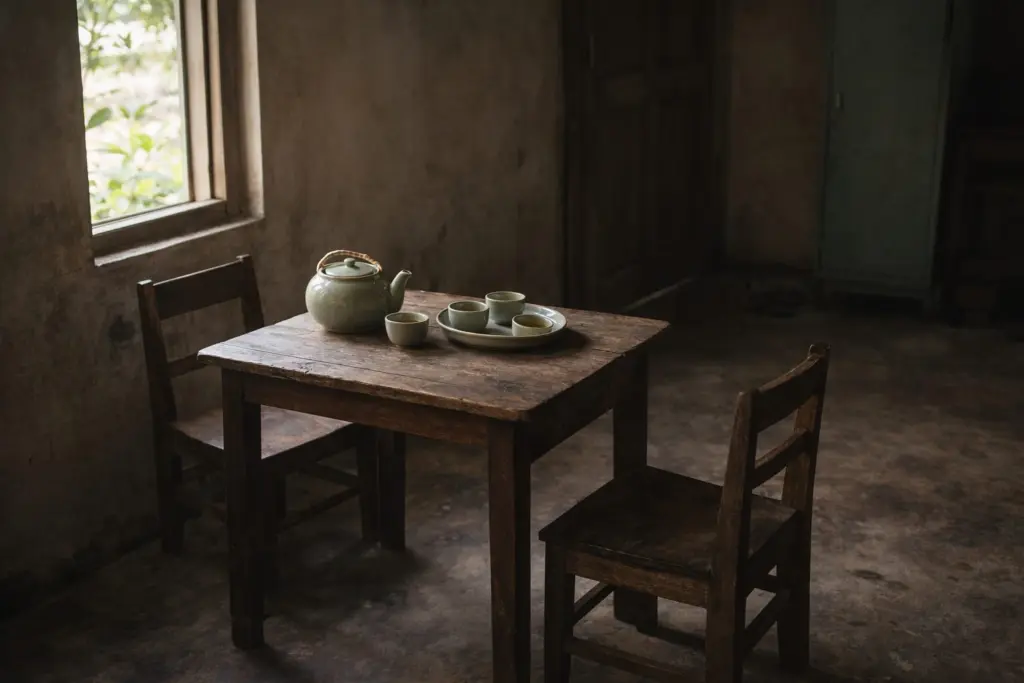 Không gian uống trà quen thuộc trong đời sống Việt