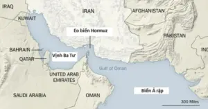Eo biển Hormuz tê liệt, giá dầu tăng sốc