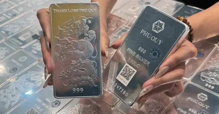 Thị trường bạc hôm nay 7/3/2026: Giá tăng vọt trên diện rộng