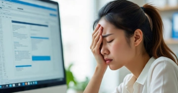 dấu hiệu thiếu sắt