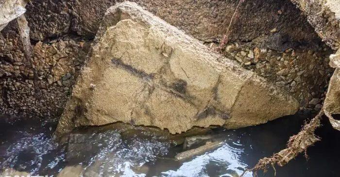 vỉa hè sụt Đà Nẵng