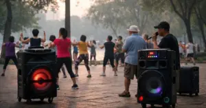 loa kéo Công viên Thống Nhất