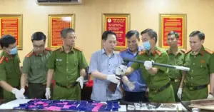 Công an Thanh Hóa thu hồi vũ khí