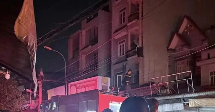 Cháy nhà trọ TP.HCM