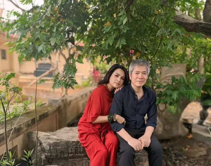 NSND Thanh Lam và chồng sắp cưới