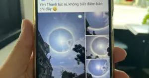 hào quang mặt trời