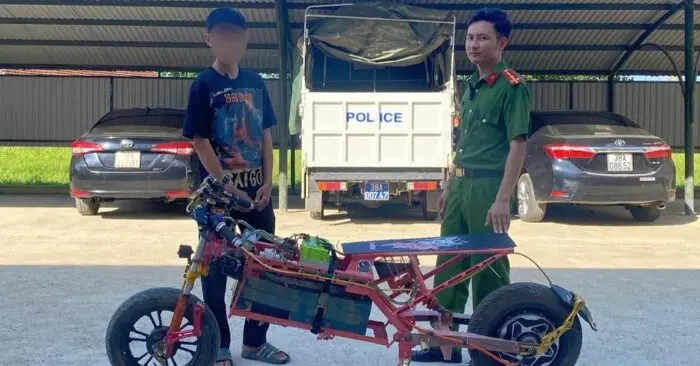 siêu xe điện tự chế