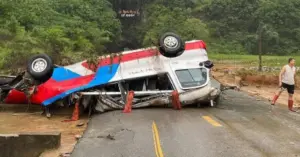 Mưa lũ tại Cao Bằng