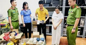Triệt phá nước hoa giả