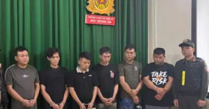 6 cướp tiệm vàng tại TPHCM