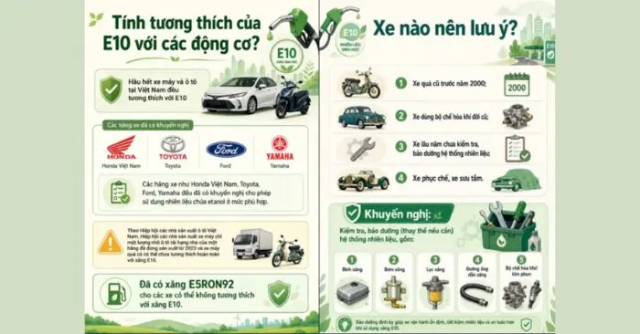 xăng sinh học E10