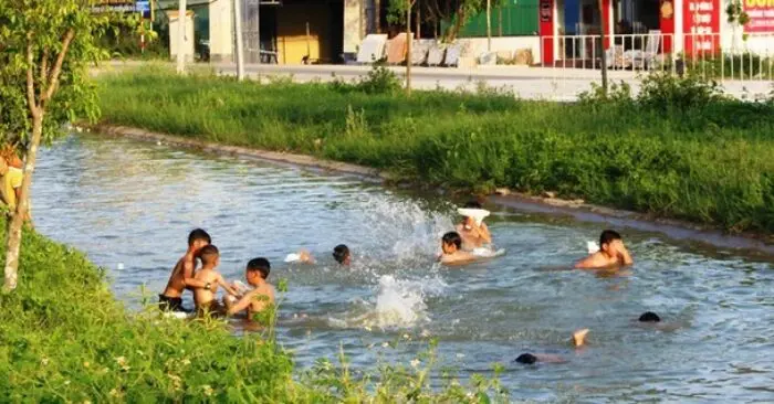 tình trạng đuối nước ở trẻ em