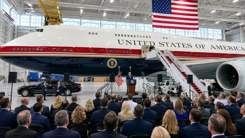 Khám phá chuyên cơ Air Force One do Qatar tặng Tổng thống Trump với nội thất xa hoa và nhiều tiện nghi đặc biệt.