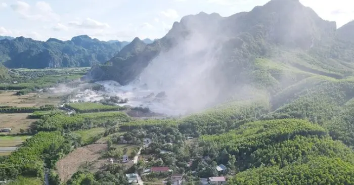 ô nhiễm bụi đá