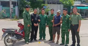 Tây Ninh bắt giữ hai người đàn ông Campuchia mang theo ma túy