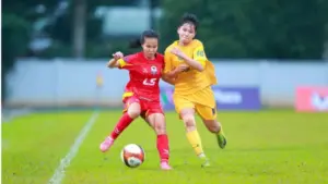 Thái Nguyên T&T thắng Than KSVN 3-2 nhờ bàn quyết định phút bù giờ, tiếp tục bám đuổi nhóm dẫn đầu giải nữ VĐQG 2026.