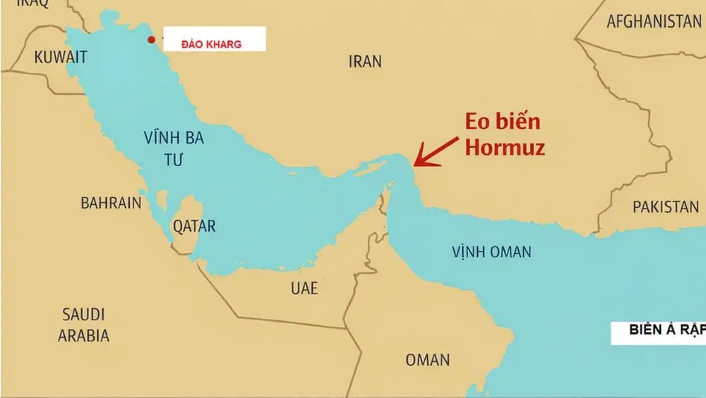 Tổng thống Trump tuyên bố Mỹ sẽ đáp trả mạnh nếu Iran đe dọa các tuyến dầu mỏ, kèm hình ảnh AI gây chú ý trên Truth Social