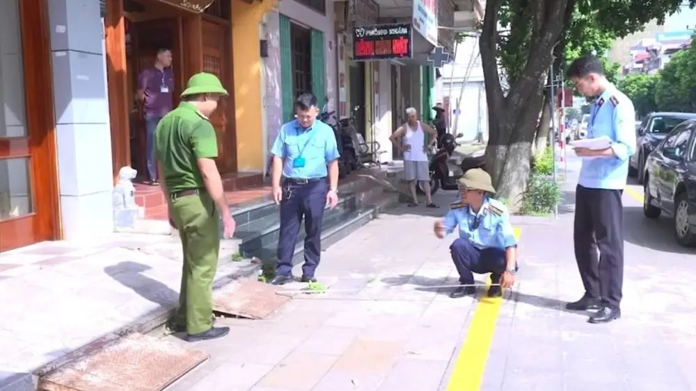 Thái Nguyên xử lý hơn 1.600 trường hợp vi phạm trật tự đô thị, từng bước lập lại vỉa hè và xây dựng đô thị văn minh