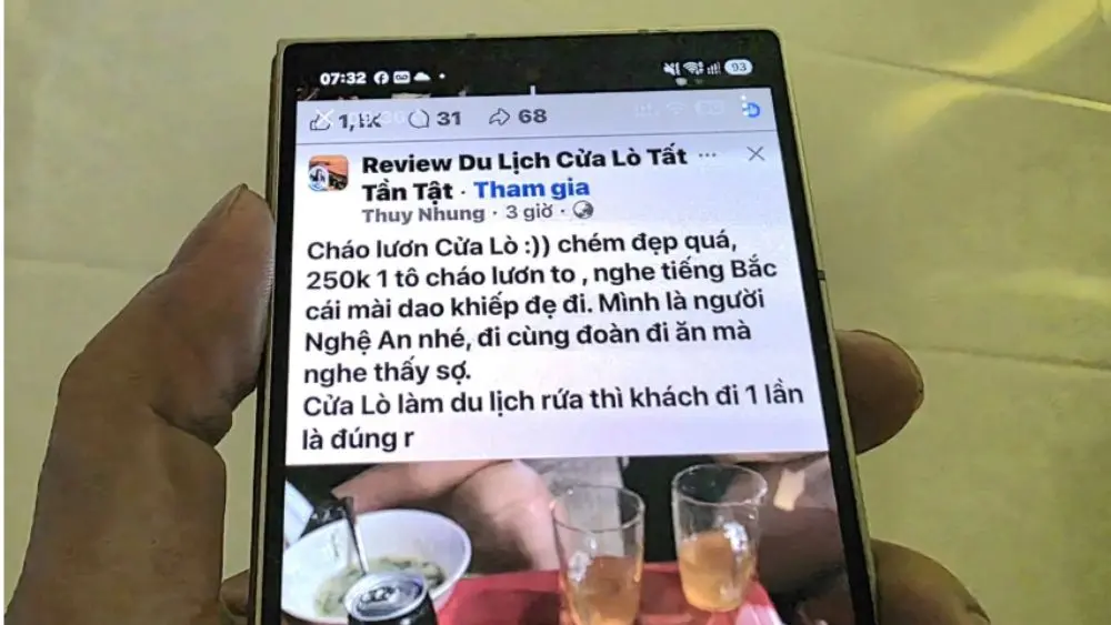Vụ bát cháo lươn giá 250.000 đồng ở Cửa Lò được chủ quán giải trình, cơ quan chức năng xác minh nguyên nhân và diễn biến vụ việc.