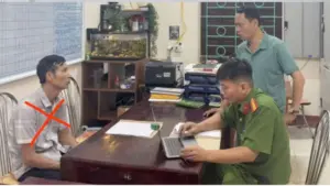 Công an Phú Thọ tạm giữ Nguyễn Tiến Bình để điều tra vụ xâm hại phụ nữ khuyết tật, vụ việc được làm rõ sau gần 4 giờ truy xét.