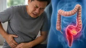 Dấu hiệu sớm ung thư trực tràng dễ bị bỏ qua như thay đổi đại tiện, đầy bụng kéo dài. Nhận biết sớm để chủ động thăm khám.