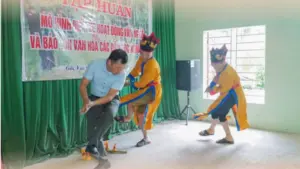 Người Sán Chay ở Yên Trạch gìn giữ nghệ thuật trình diễn dân gian qua các lớp truyền dạy, góp phần bảo tồn bản sắc văn hóa dân tộc.