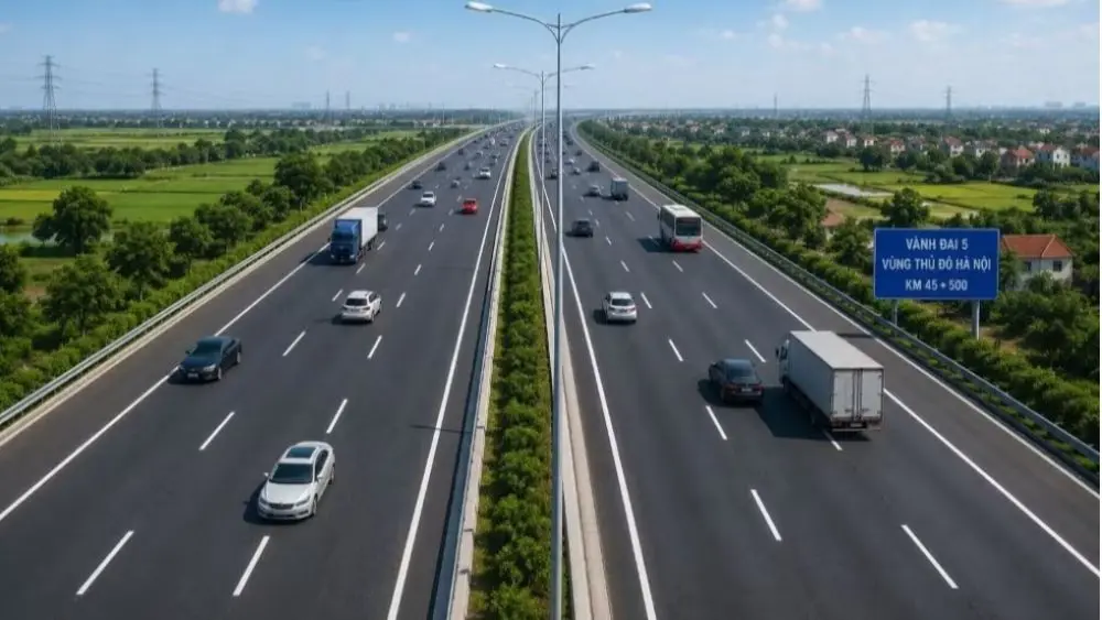 Bắc Ninh bố trí gần 12.919 tỷ đồng đầu tư đường Vành đai 5 - Vùng Thủ đô, tăng kết nối giao thông và thúc đẩy phát triển liên vùng.