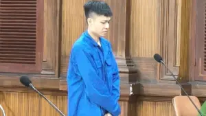 Thái Kiên Trì bị TAND TP.HCM tuyên 12 năm tù vì dùng dao đâm người sau mâu thuẫn giao thông, khiến nạn nhân bị thương tật 41%.