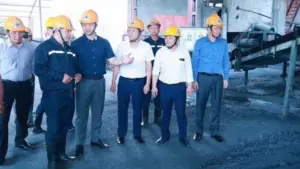Thái Nguyên thúc đẩy chế biến sâu khoáng sản, lãnh đạo tỉnh kiểm tra sản xuất và định hướng nâng cao giá trị tài nguyên.