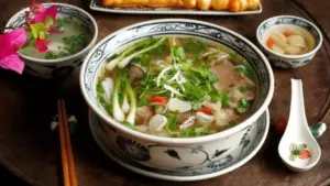 Bữa sáng với phở bò thịt nạc và nhiều rau giúp lựa chọn món ăn nhẹ bụng