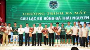 Lễ ra mắt Câu lạc bộ Bóng đá FC Thái Nguyên, tạo động lực mới cho thể thao địa phương