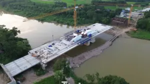 Cầu Quang Vinh 1 và 2 tại Thái Nguyên gặp vướng mắc giải phóng mặt bằng, tái định cư, nguy cơ ảnh hưởng tiến độ dự án.