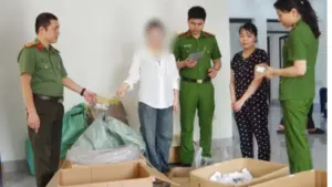 Hàng giả là thuốc đông y bị công an Thái Nguyên thu giữ