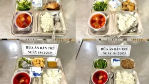 Thủ tướng yêu cầu trường học công khai bữa ăn học sinh, từ nguồn thực phẩm, đơn vị cung cấp đến thực đơn và khay ăn thực tế.