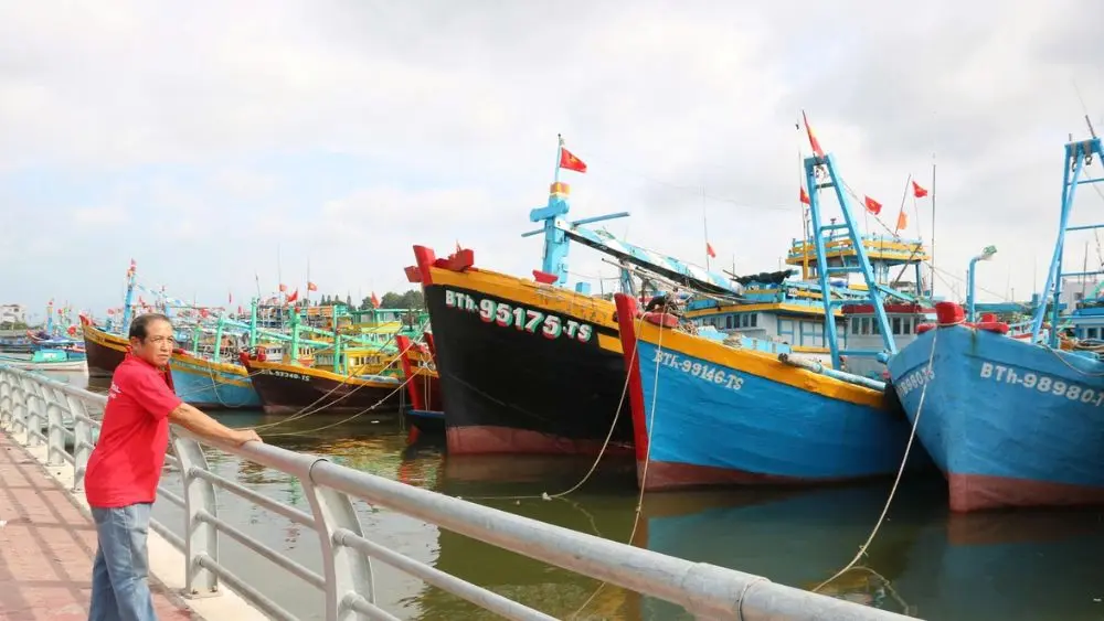 Nghề biển Phan Thiết đối mặt tình trạng thiếu lao động trẻ, khiến nhiều tàu cá phải nằm bờ dù đang giữa mùa cá.