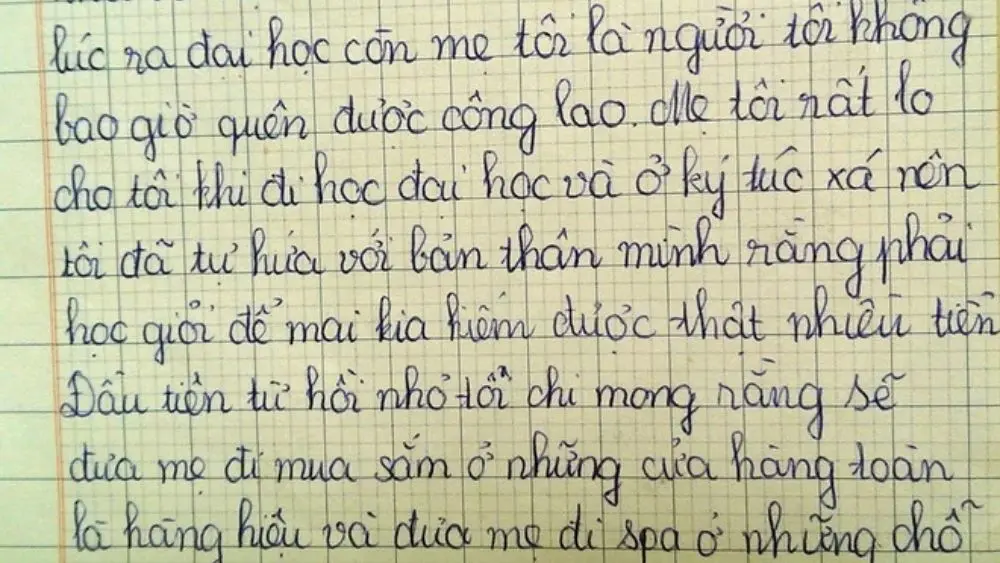 Bài văn của nữ sinh lớp 5 gây chú ý với câu trả lời hồn nhiên về quyền lực, tiền bạc và mong muốn chăm lo cho bố mẹ.