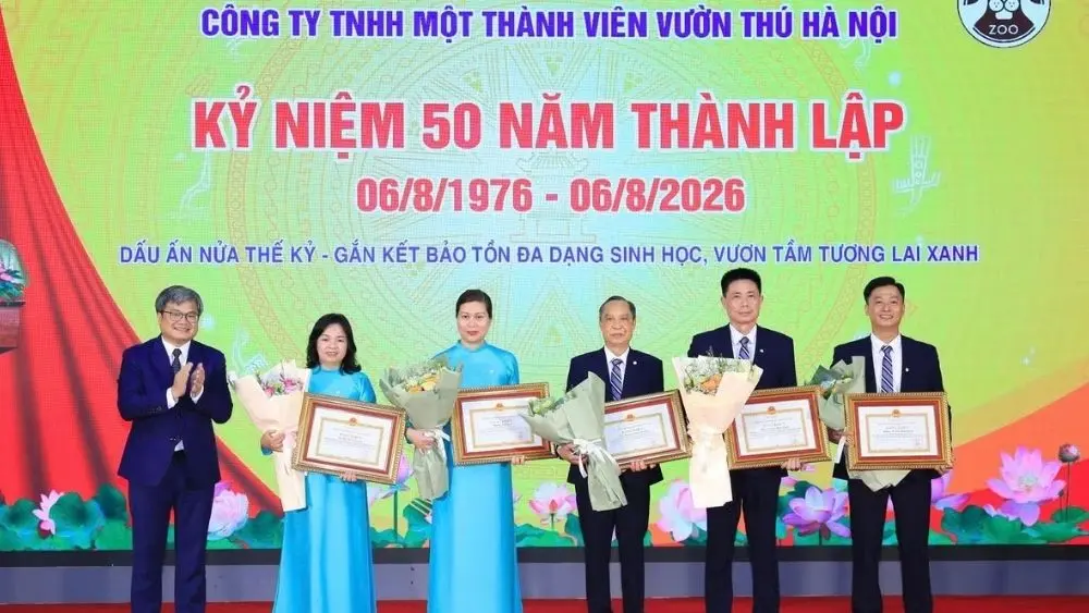 Vườn thú Hà Nội – Công viên Thủ Lệ kỷ niệm nửa thế kỷ xây dựng, lưu giữ ký ức và hướng tới tương lai.