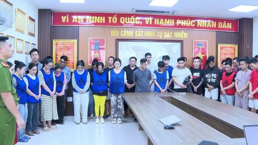 Công an Hải Phòng triệt phá đường dây lừa đảo xuyên quốc gia, bắt 45 người Việt và xác định số tiền bị hại chuyển hơn 44,5 tỷ đồng.