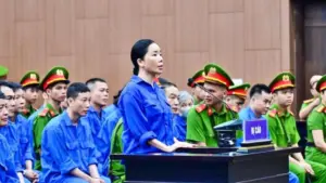 Nguyễn Thị Mai Anh là bị cáo trong vụ án xảy ra tại Viện Pháp y tâm thần Trung ương, đang được TAND TP.Hà Nội xét xử.