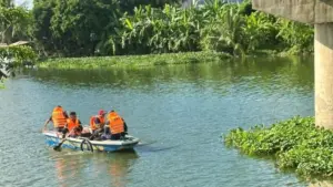 Thiếu niên 17 tuổi đuối nước dưới sông Hương, lực lượng cứu nạn tìm kiếm nhiều giờ tại khu vực cầu Hương, Hải Phòng.