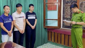 Cơ quan điều tra thi hành các quyết định tố tụng trong vụ án tiền điện tử GFT, GLF.