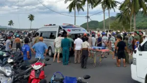 Hai người đàn ông ở Gia Lai tử vong do đuối nước khi chèo xuồng thả lưới bắt cá trên sông Lại Giang sau khi uống rượu.