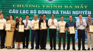 CLB Thái Nguyên nhận hơn 115 tỷ đồng tài trợ từ 32 doanh nghiệp, mở rộng nguồn lực cho hành trình phát triển bóng đá chuyên nghiệp.