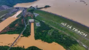 Hồ chứa Tả Trạch giữ lại khoảng 120,47 triệu m3 nước trong đợt mưa lớn, góp phần cắt giảm lũ cho hạ du sông Hương.